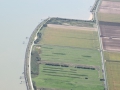 Cabanes de pêche au Sud de l'estuaire de la Gironde