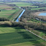 Ecluse d’Egrevin - Bourgogne - vue aérienne