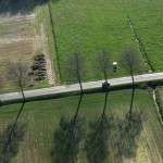 Jeu d'ombres - Saint Florentin - Bourgogne - vue aérienne