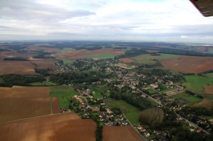 Nailly vue aérienne