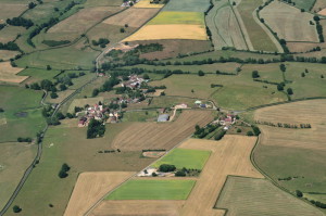 Perreuil - vue aérienne