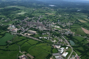 Saulieu - Vue aérienne