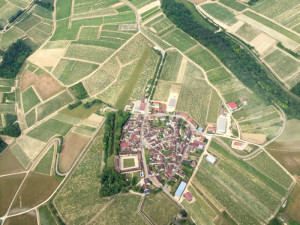 Béru, Bourgogne - France - Vue aérienne