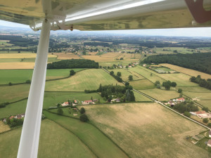 Les Seux, Pouilloux, Bourgogne - France - Vue aéerienne