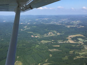 Parc Régional du Morvan -Bourgogne France - Vue aérienne