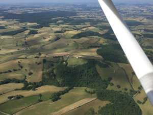 Toulon-sur-Arroux - Bourgogne - France - Vue aérienne